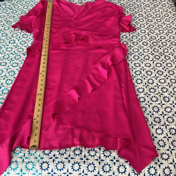 Miss Selfridge fuscia dress 12 - Picture 11 of 12